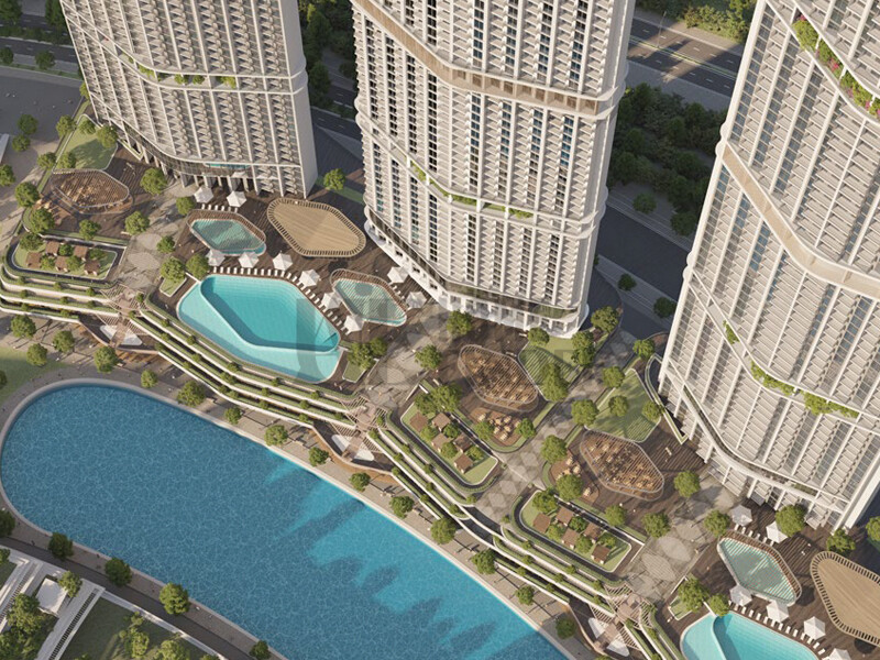 Property for Sale in  - 350 Riverside Crescent, Sobha Hartland, MBR City, Dubai - Lagoon Views | Luxury Living | Flexible Payment Plan